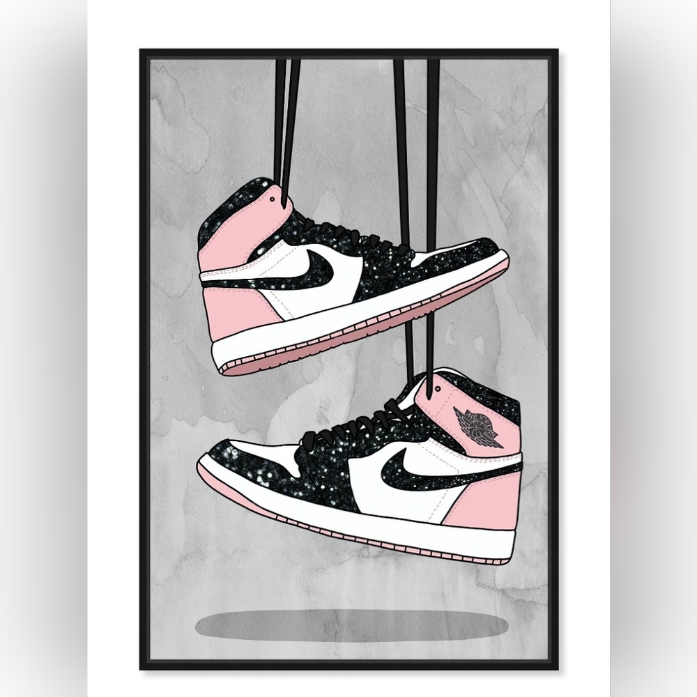 Nike 8 1/2"x11" Framed Wall Art